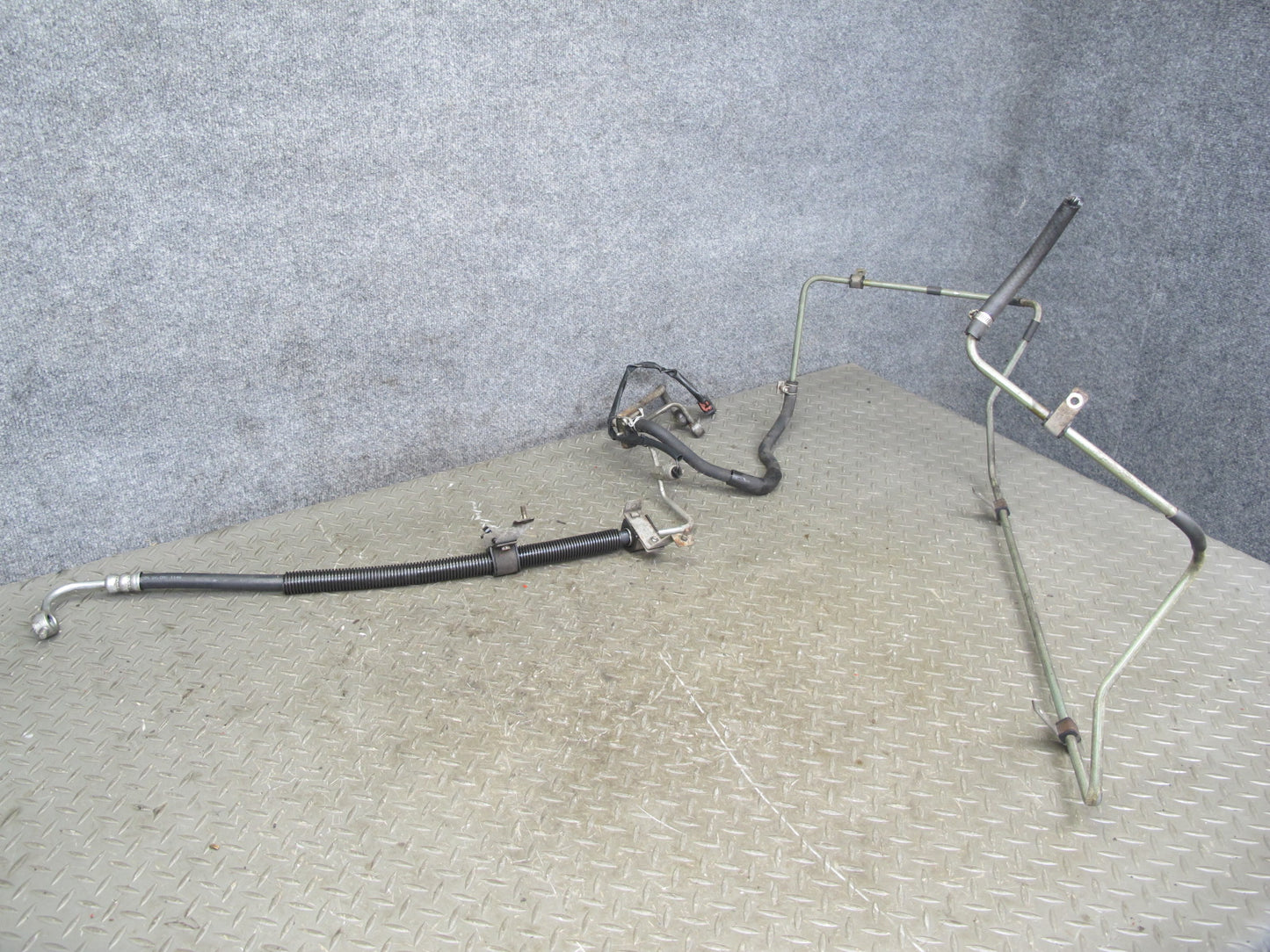 91-93 Nissan Z32 300ZX NON Turbo Power Steering Hose Pipe Line Set OEM
