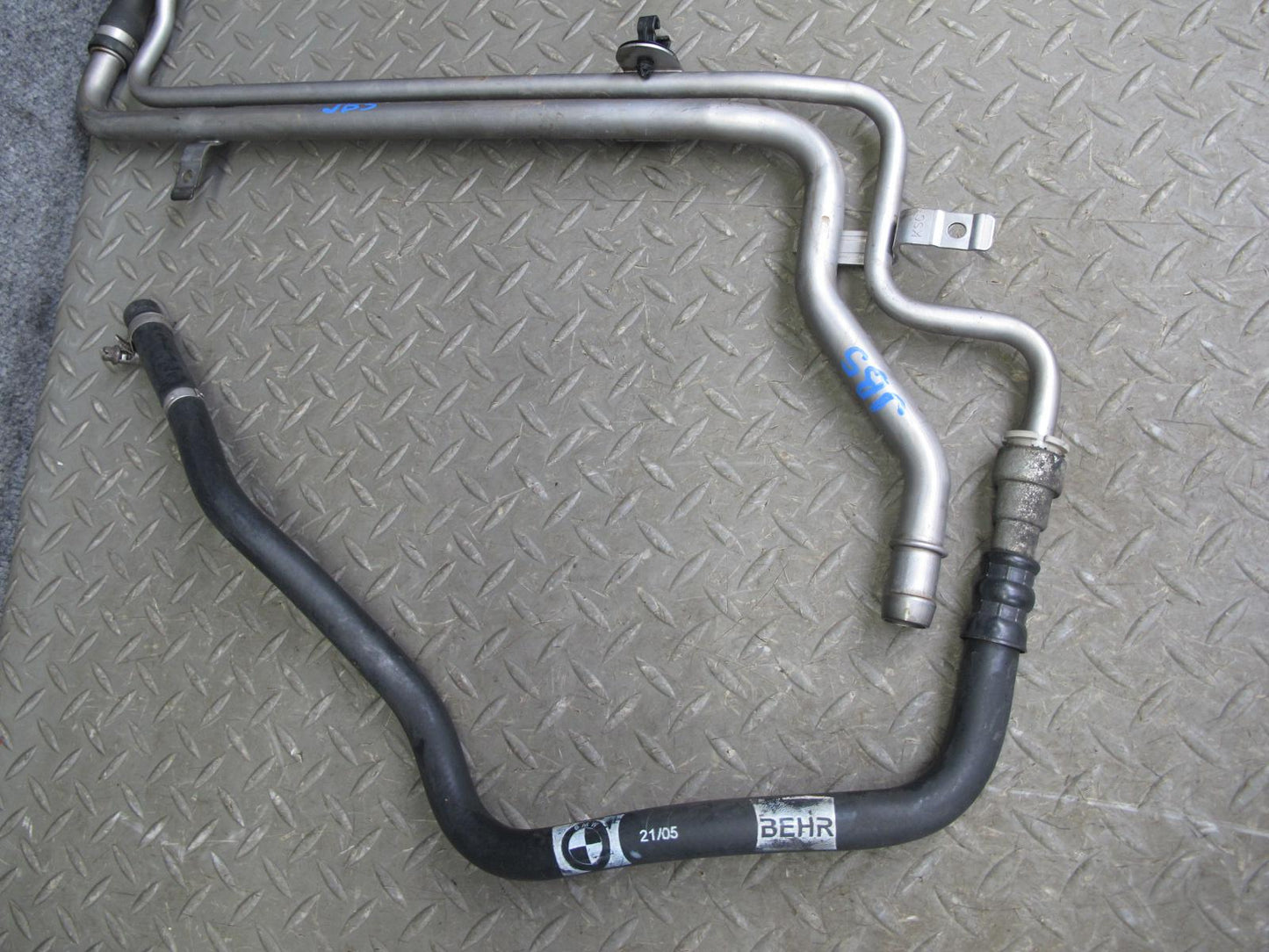 2006-2010 BMW E63 E64 M6 Power Steering Hose Pipe Line Set w Tank