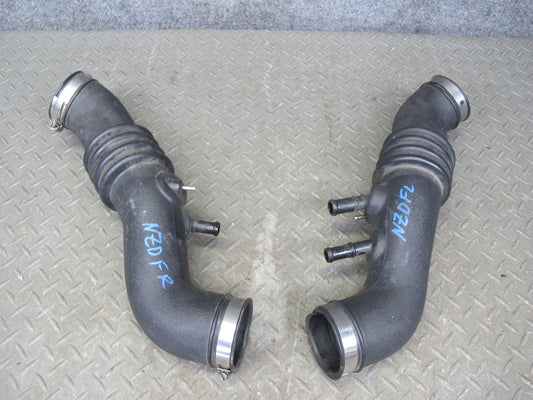 90-96 Nissan Z32 300ZX NON Turbo Left & Right Air Intake Duct Tube Pipe OEM