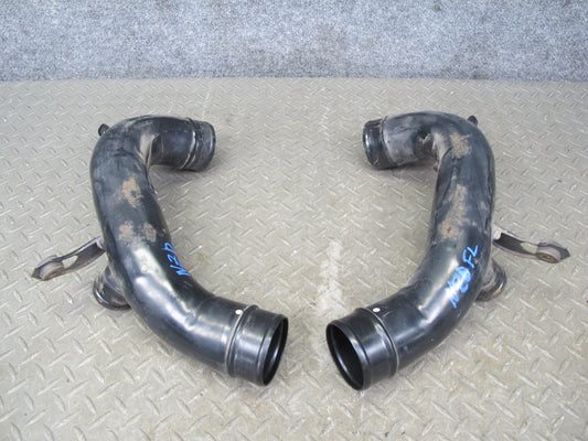 90-96 Nissan Z32 300ZX NA M/T Front Left & Right Air Intake Duct Hose Pipe OEM