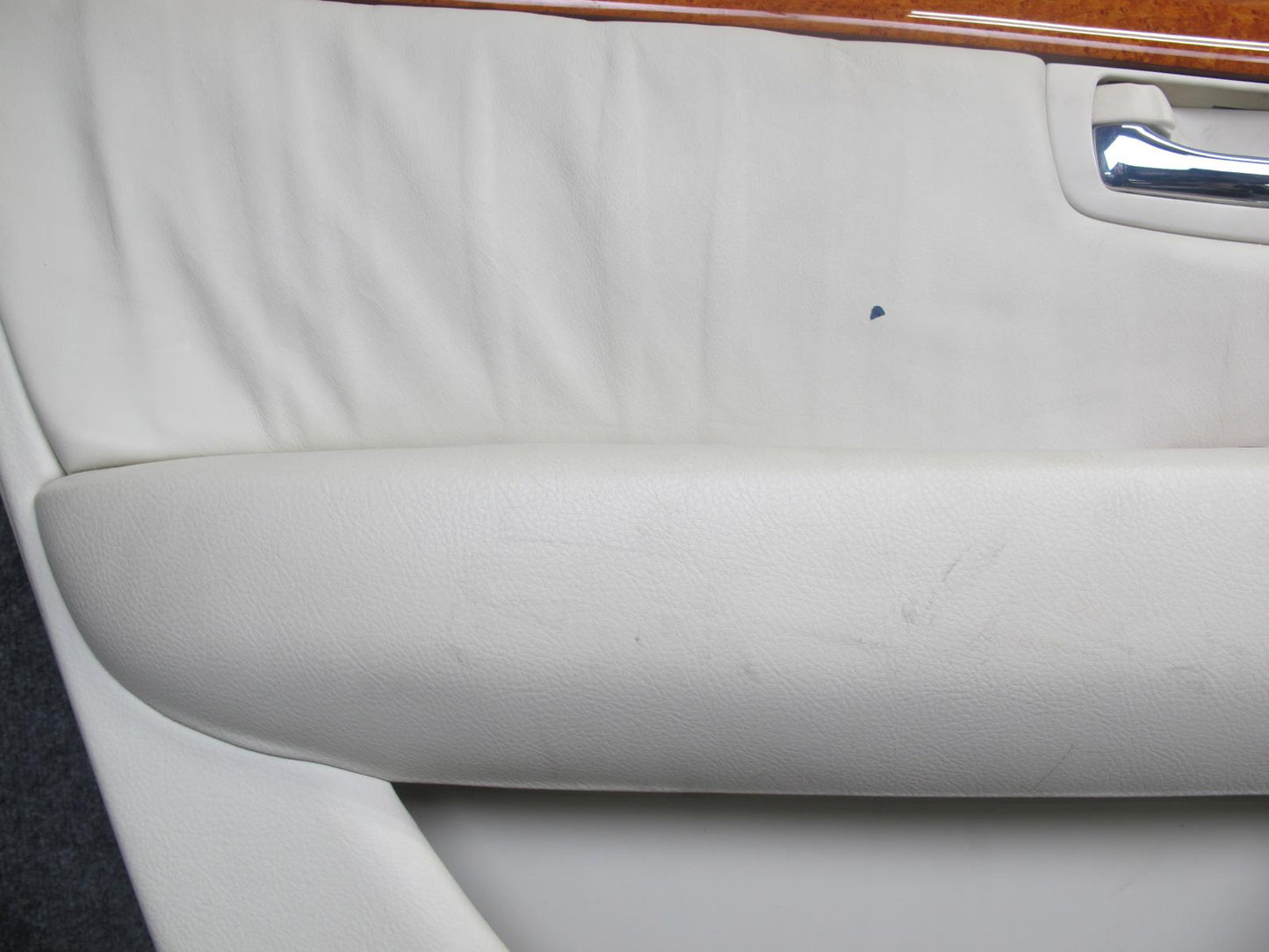 01-03 Lexus LS430 Rear Left & Right Door Interior Trim Cover Panel Ecru Set OEM