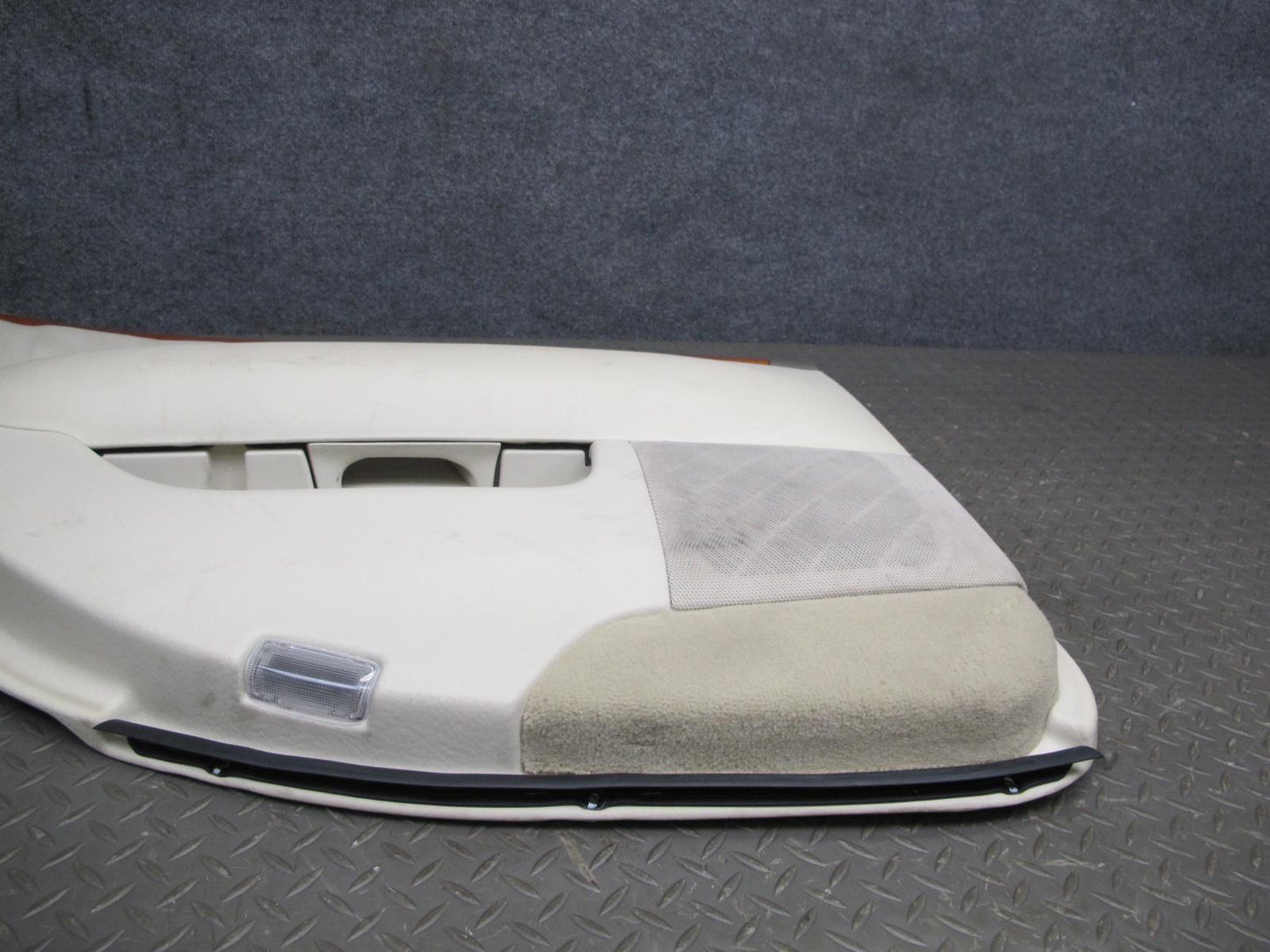 01-03 Lexus LS430 Rear Left & Right Door Interior Trim Cover Panel Ecru Set OEM
