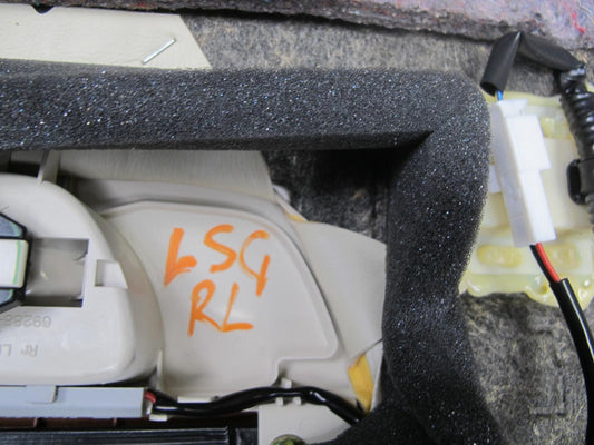 01-03 Lexus LS430 Rear Left & Right Door Interior Trim Cover Panel Ecru Set OEM
