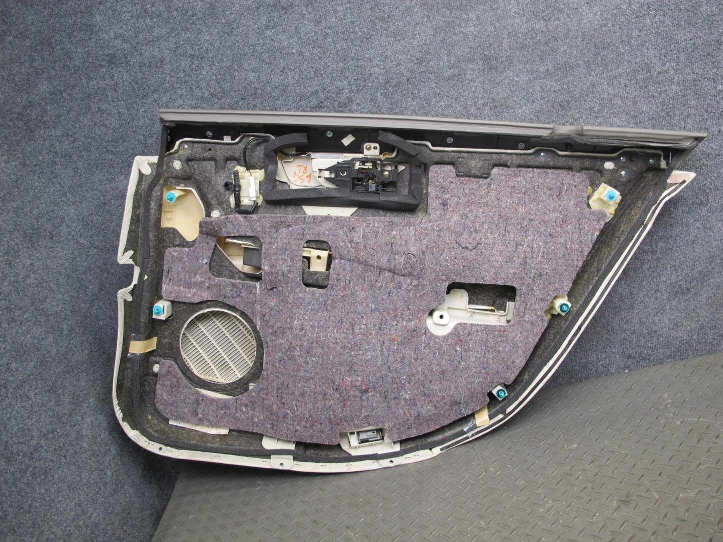01-03 Lexus LS430 Rear Left & Right Door Interior Trim Cover Panel Ecru Set OEM