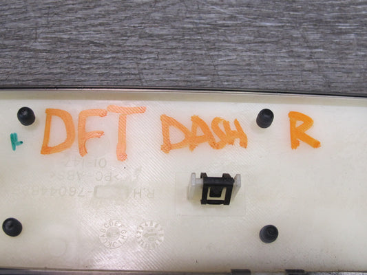 02-05 Ford Thunderbird Dash Front Right Bronze Trim Bezel Cover Panel 4B88-CA