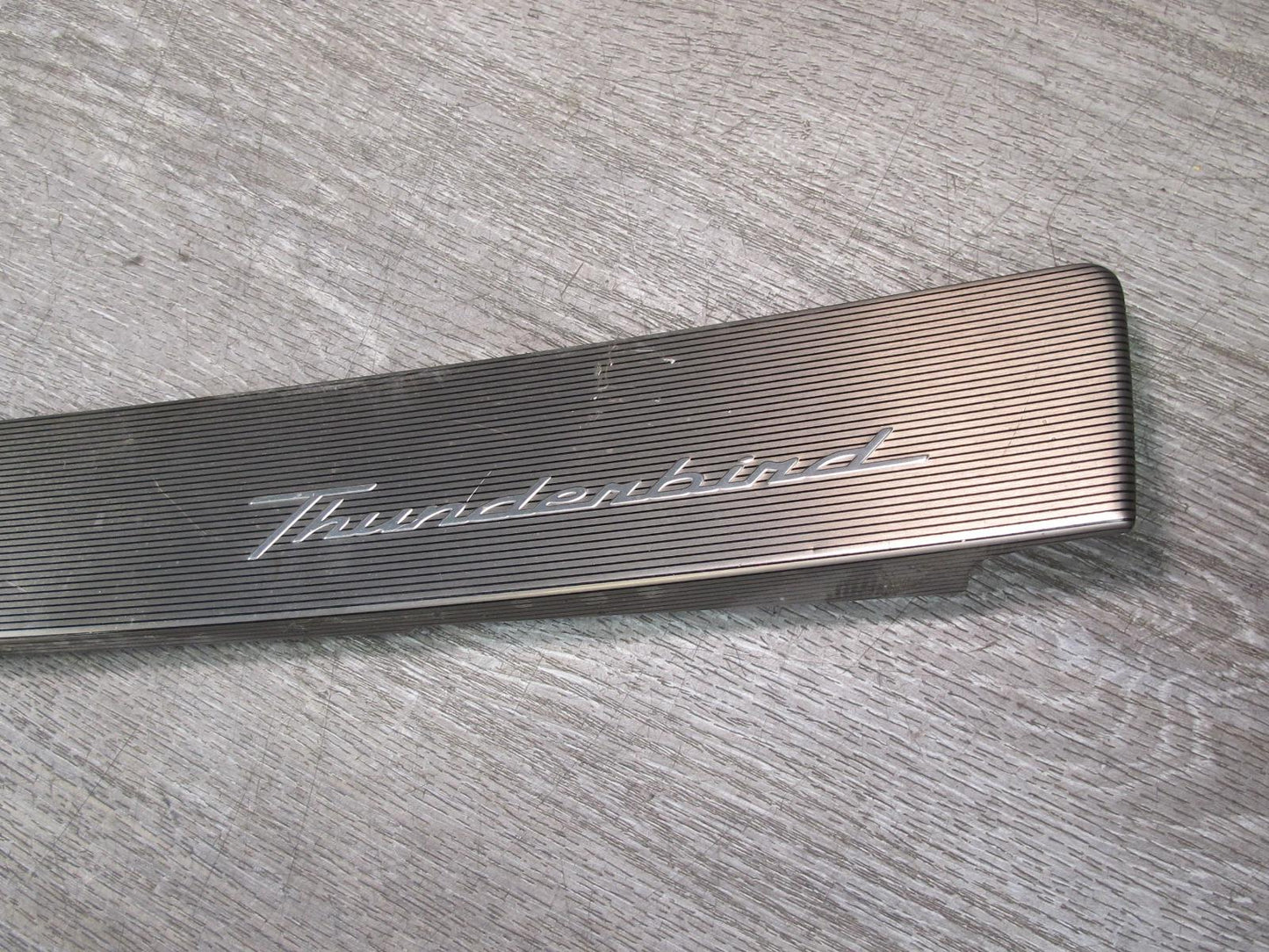 02-05 Ford Thunderbird Dash Front Right Bronze Trim Bezel Cover Panel 4B88-CA
