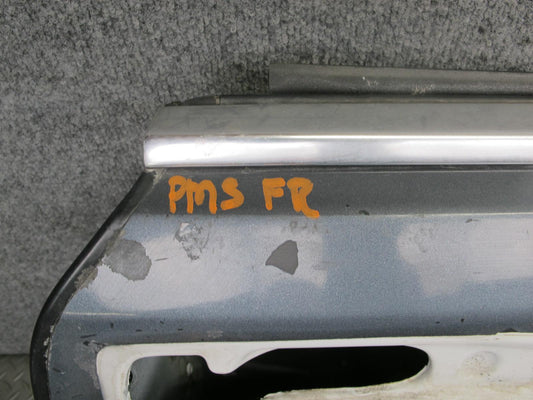 86-91 Mercedes W126 C126 560SEC Coupe Right Door Shell Panel Gray OEM