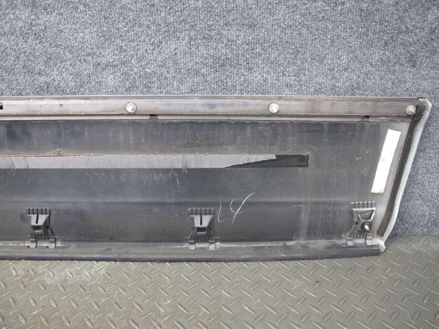 01-03 Lexus UCF30L LS430 Left Fender Door Exterior Molding Trim Panel Set OEM