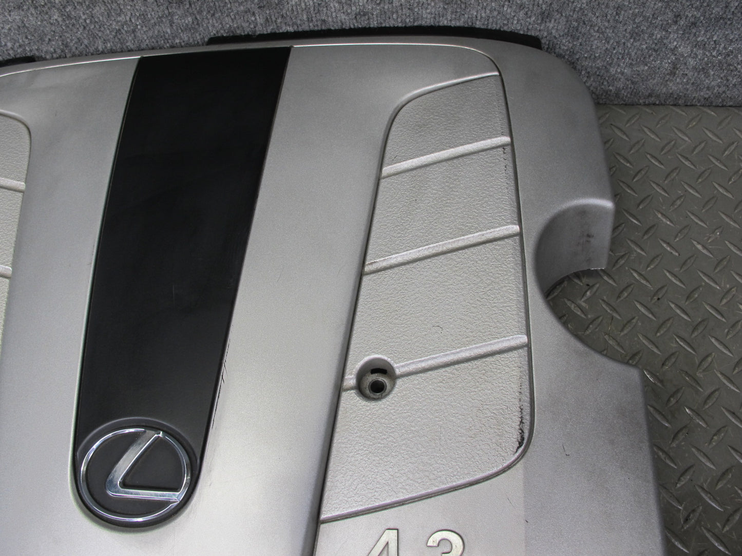 01-06 Lexus GS430 LS430 UCF30L 4.3L 3UZFE Upper Engine Trim Cover Panel OEM