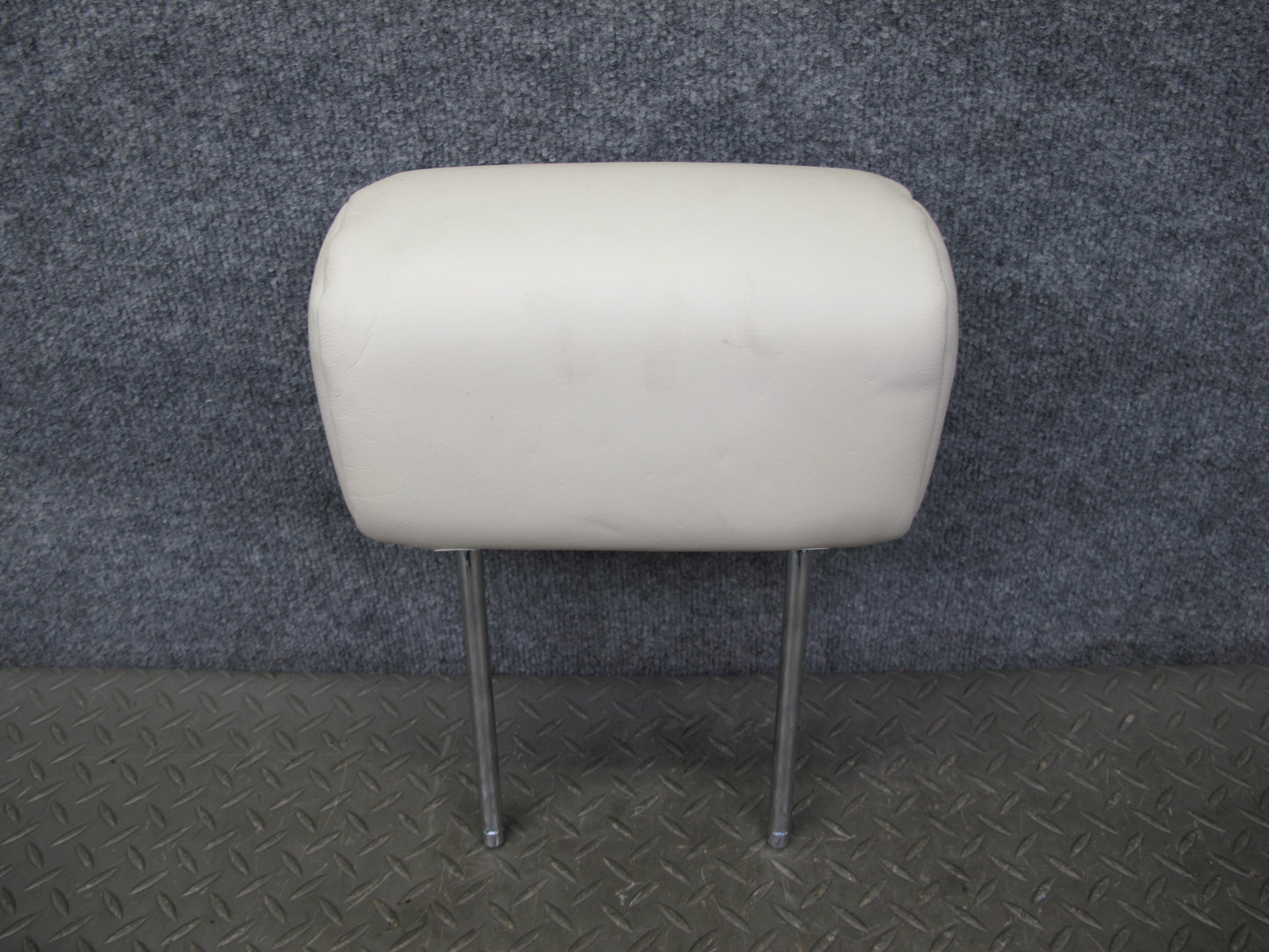 01-03 Lexus LS430 UCF30L Rear Left Right Center Leather Ecru Headrest Set OEM
