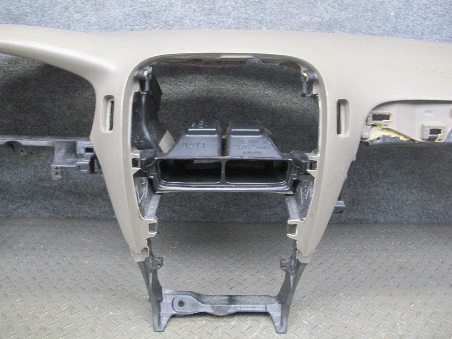 01-03 Lexus LS430 UCF30L Dash Dashboard Instrument Trim Cover Panel Brown OEM