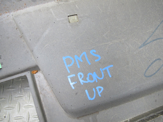 86-91 Mercedes W126 C126 Coupe Front Upper Headliner Trim Cover Panel Gray OEM