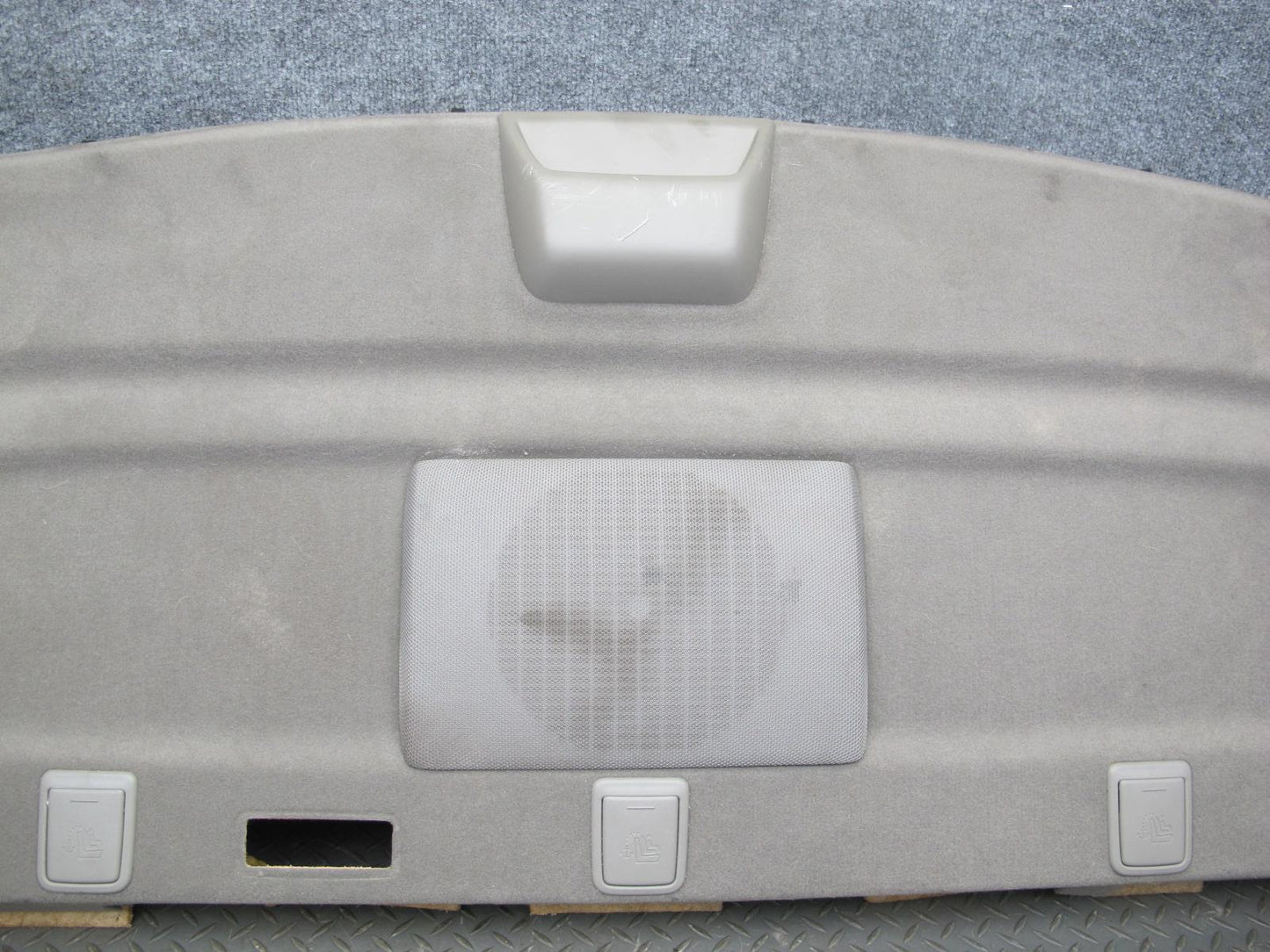01-06 Lexus LS430 UCF30L Rear Parcel Shelf Panel Third Brake Light Brown OEM