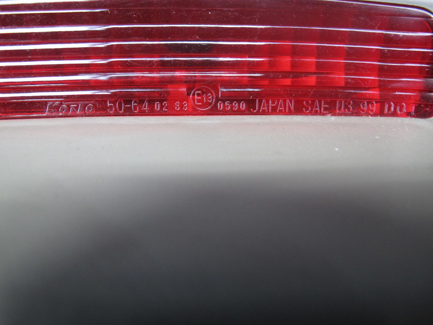 01-06 Lexus LS430 UCF30L Rear Parcel Shelf Panel Third Brake Light Brown OEM
