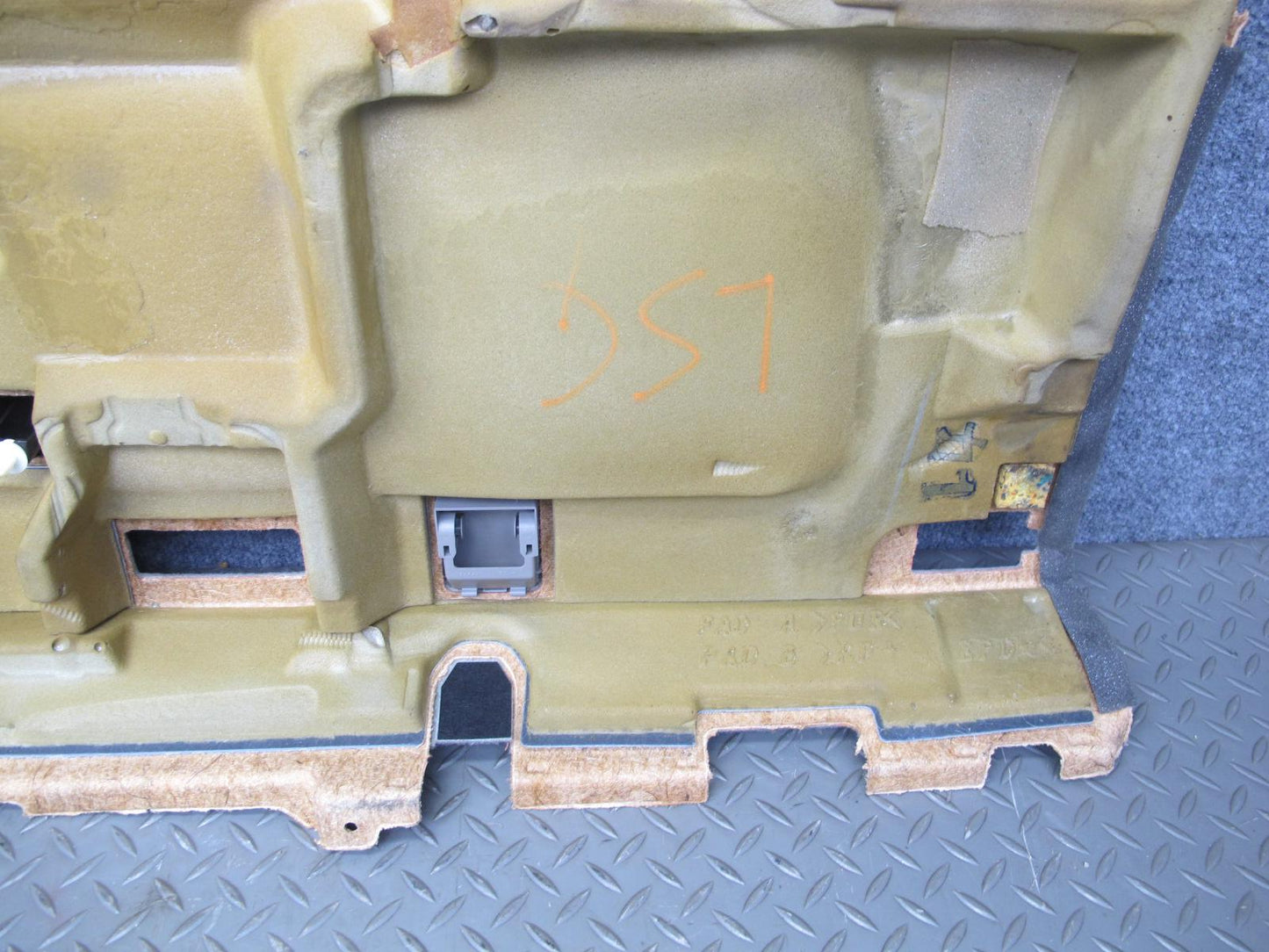 01-06 Lexus LS430 UCF30L Rear Parcel Shelf Panel Third Brake Light Brown OEM
