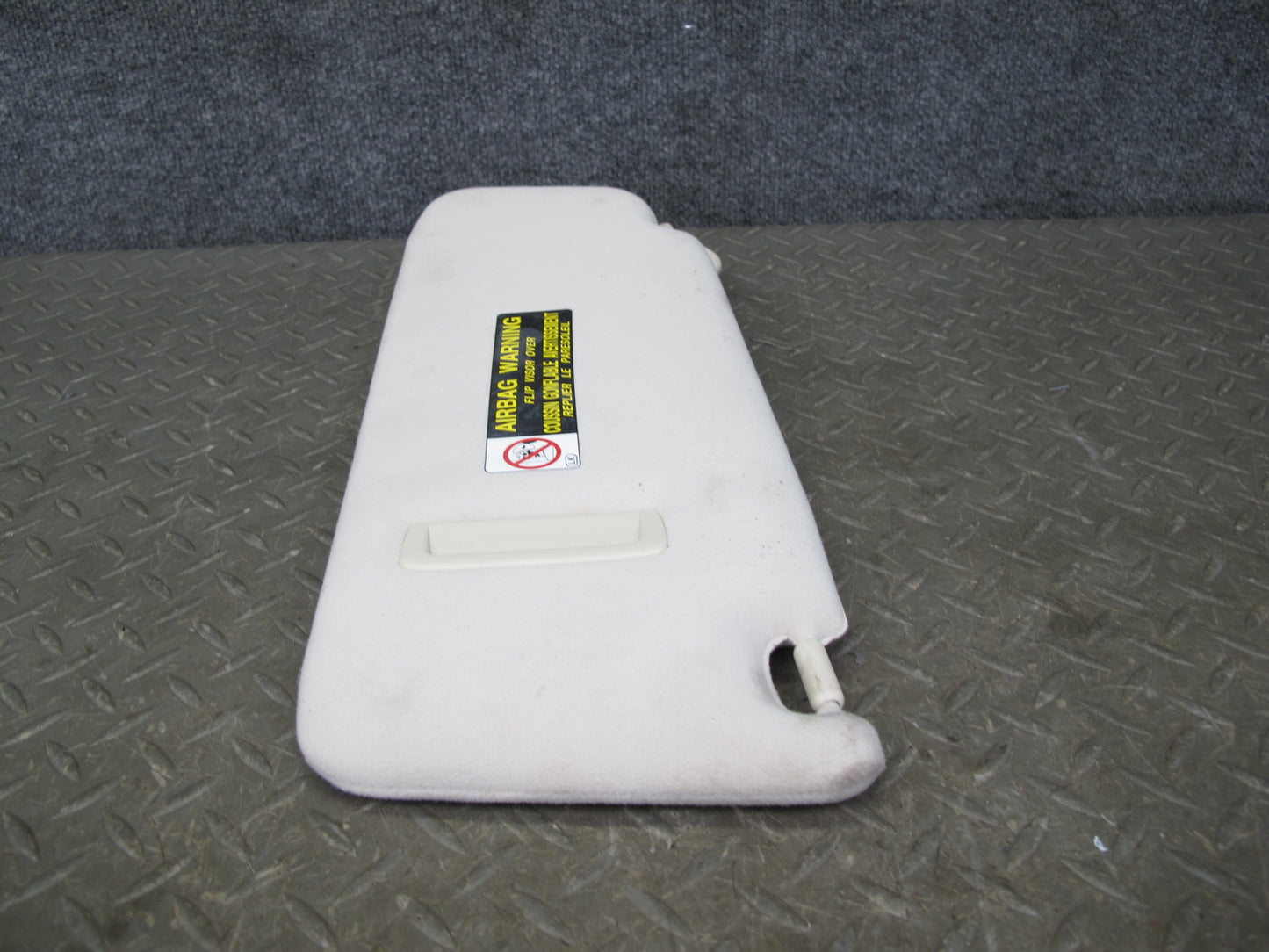 01-06 Lexus LS430 UCF30L Set of 2 Front Left & Right Sun Visor Ecru OEM