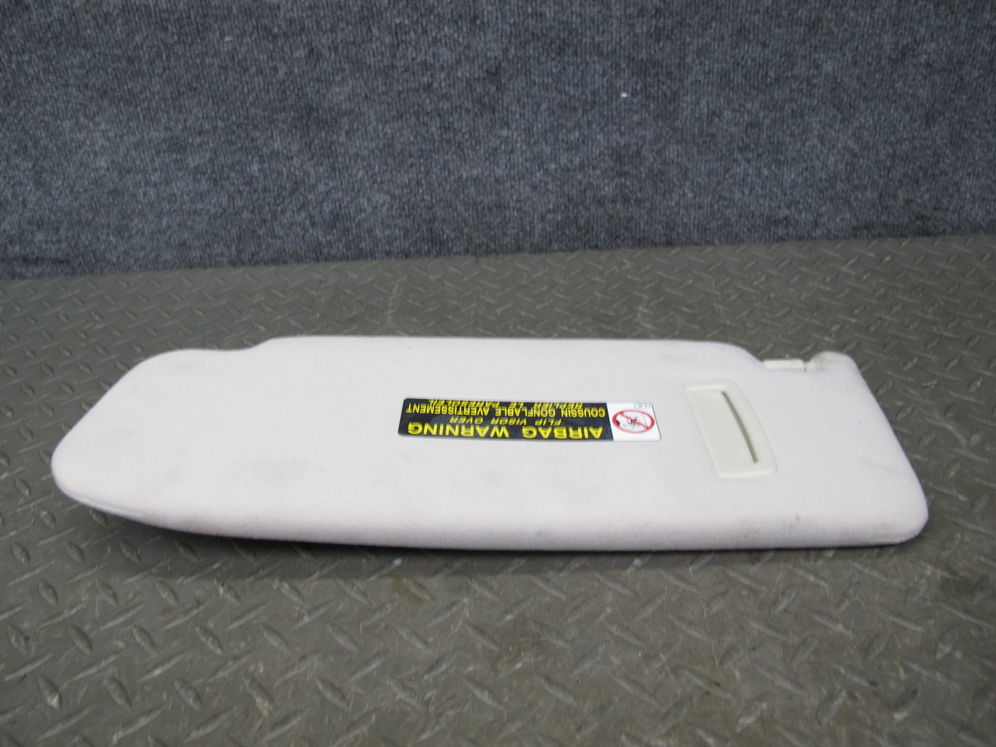 01-06 Lexus LS430 UCF30L Set of 2 Front Left & Right Sun Visor Ecru OEM