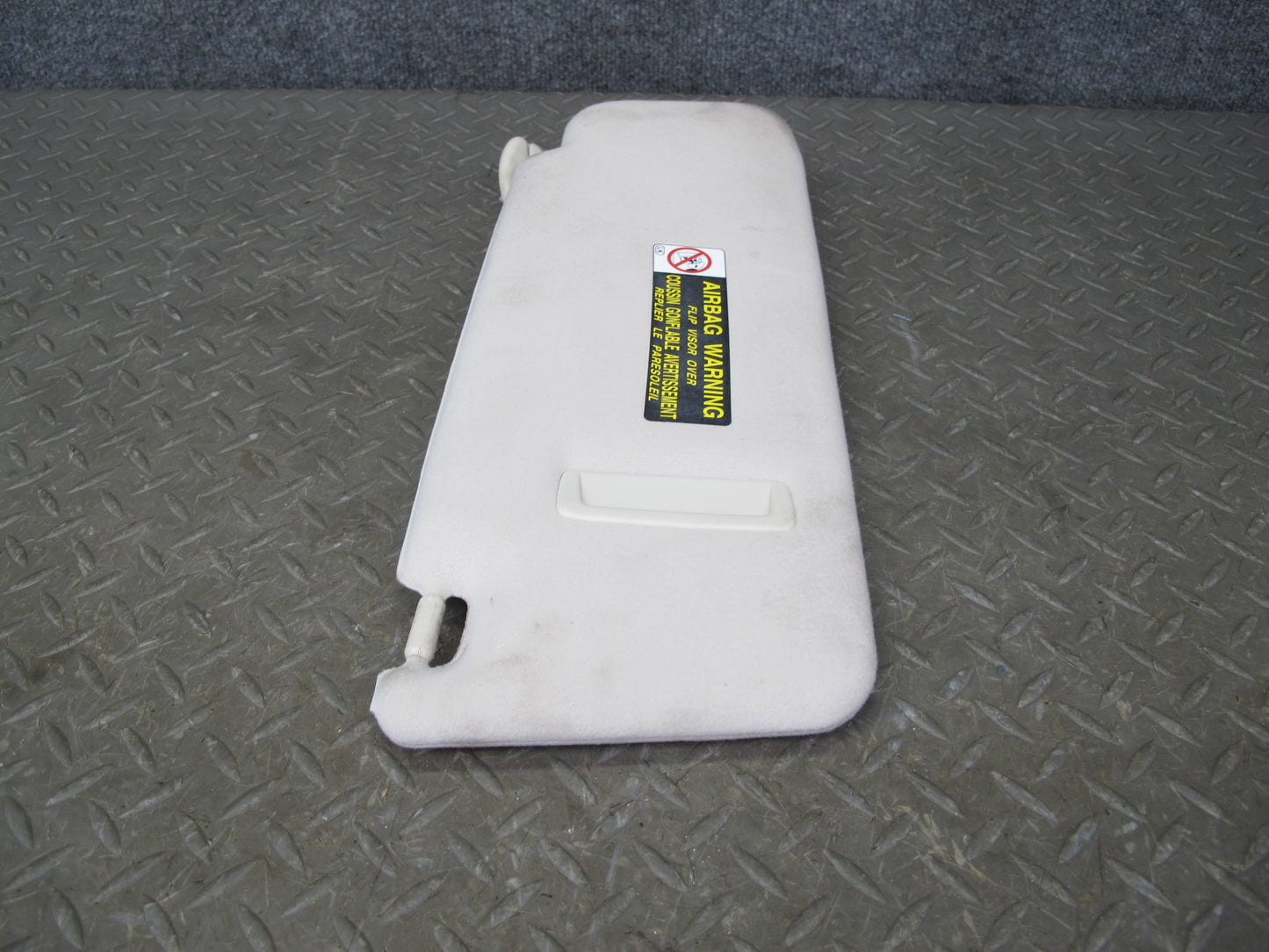 01-06 Lexus LS430 UCF30L Set of 2 Front Left & Right Sun Visor Ecru OEM