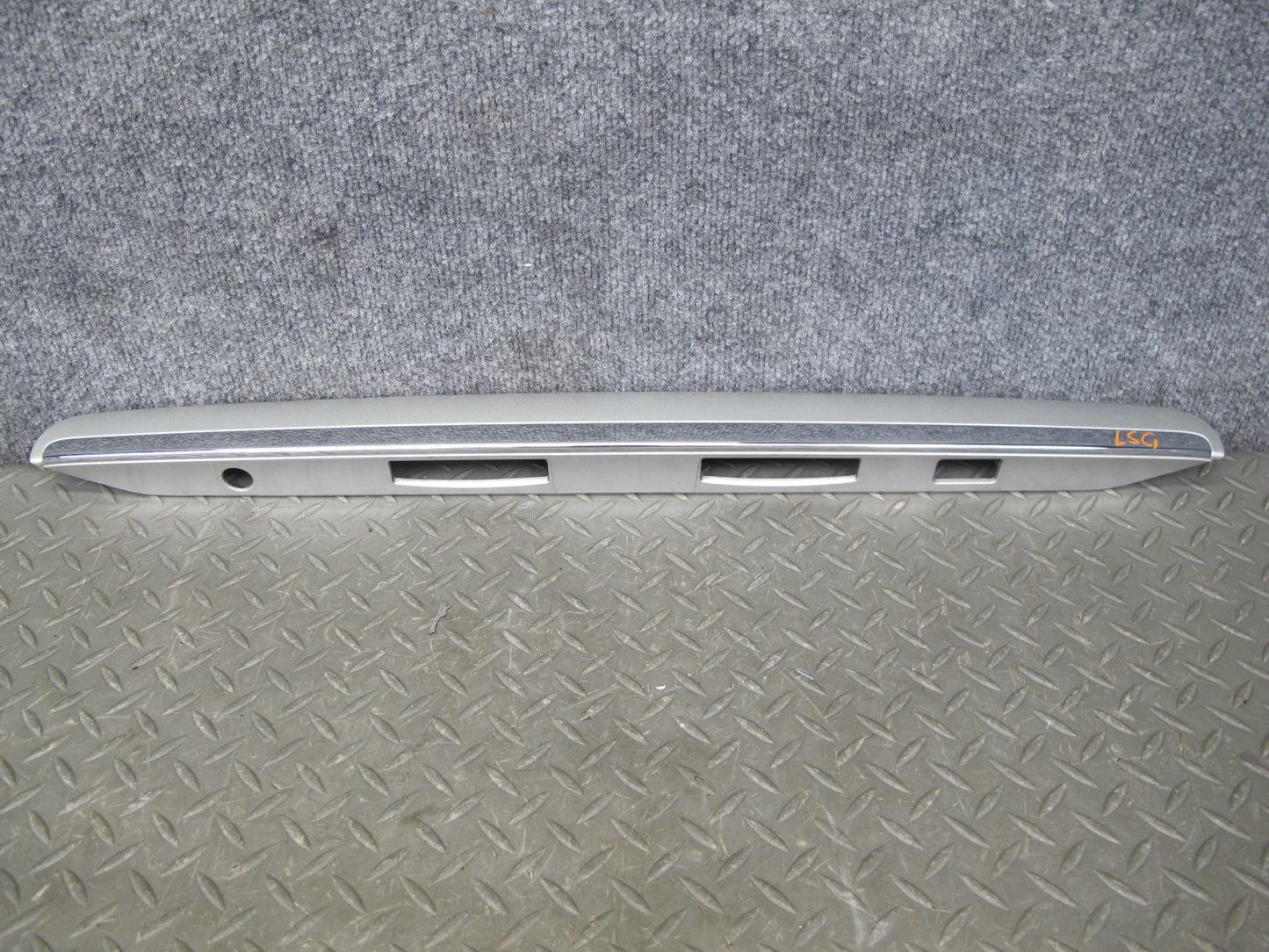 01-03 Lexus LS430 UCF30L Rear Trunk License Light Trim Molding Cover Panel OEM
