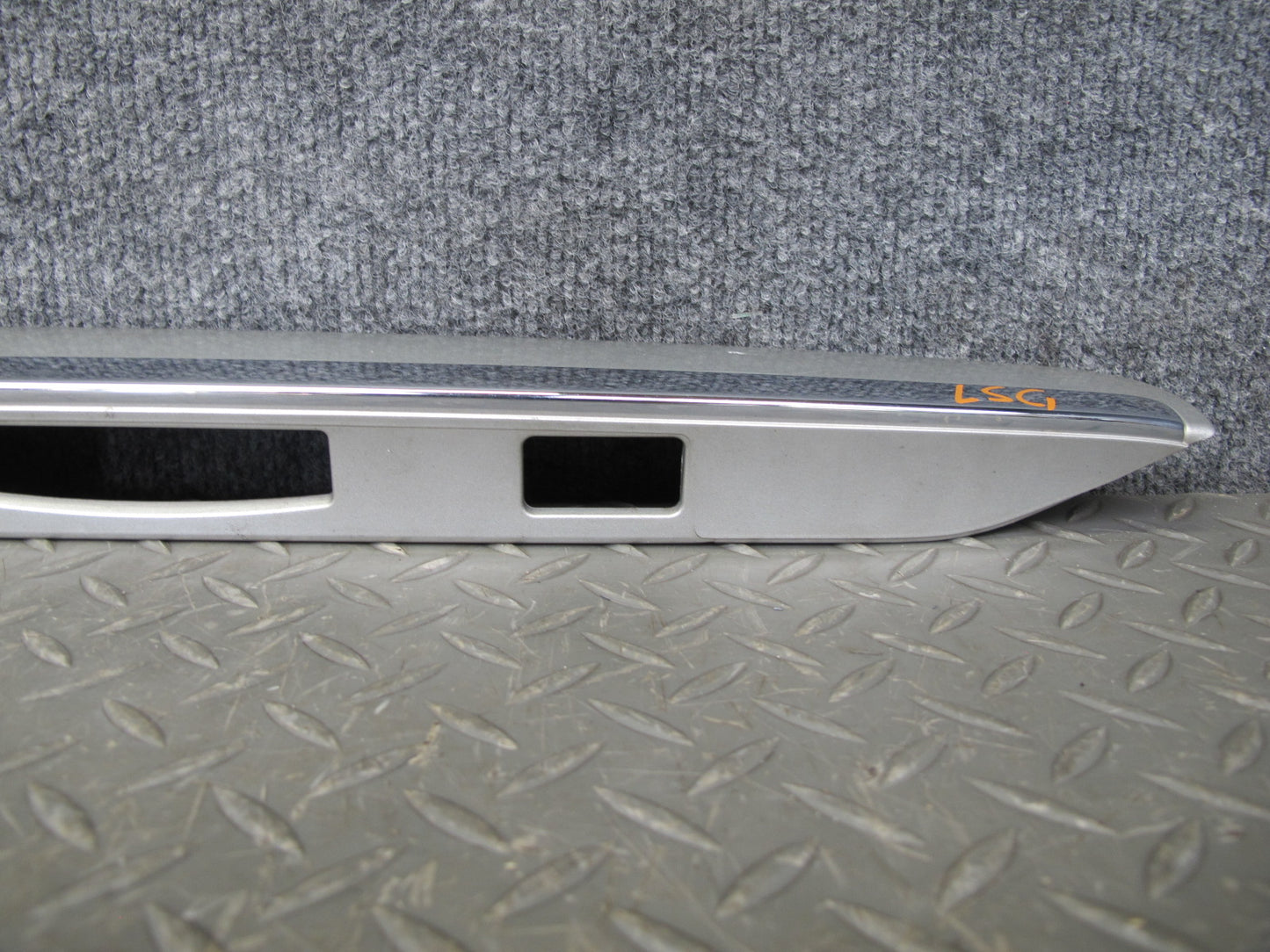 01-03 Lexus LS430 UCF30L Rear Trunk License Light Trim Molding Cover Panel OEM