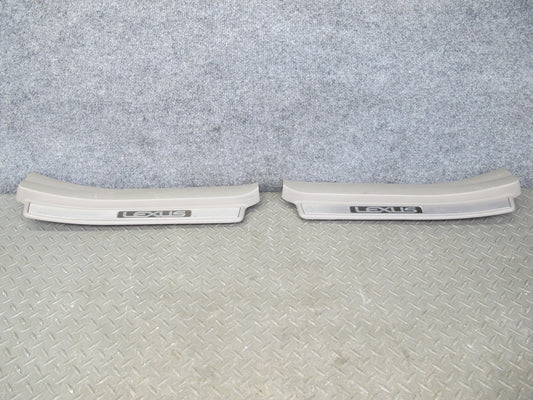 01-06 Lexus LS430 UCF30L Set of 2 Rear Door Scuff Sill Plate Trim Cover OEM