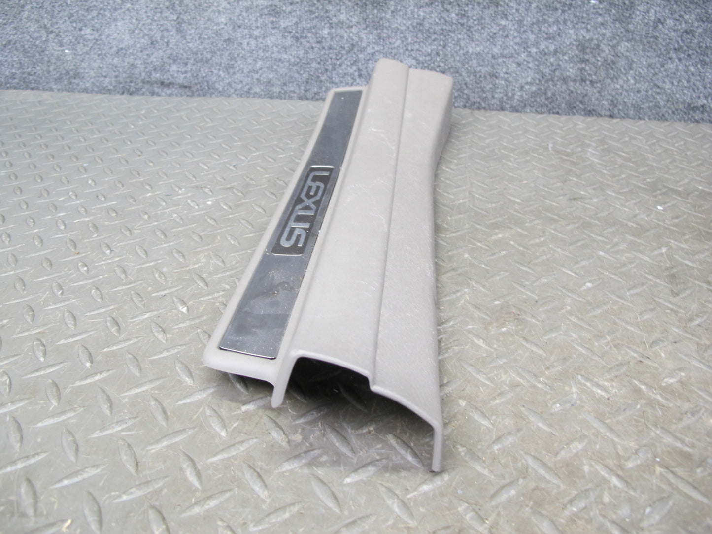 01-06 Lexus LS430 UCF30L Set of 2 Rear Door Scuff Sill Plate Trim Cover OEM