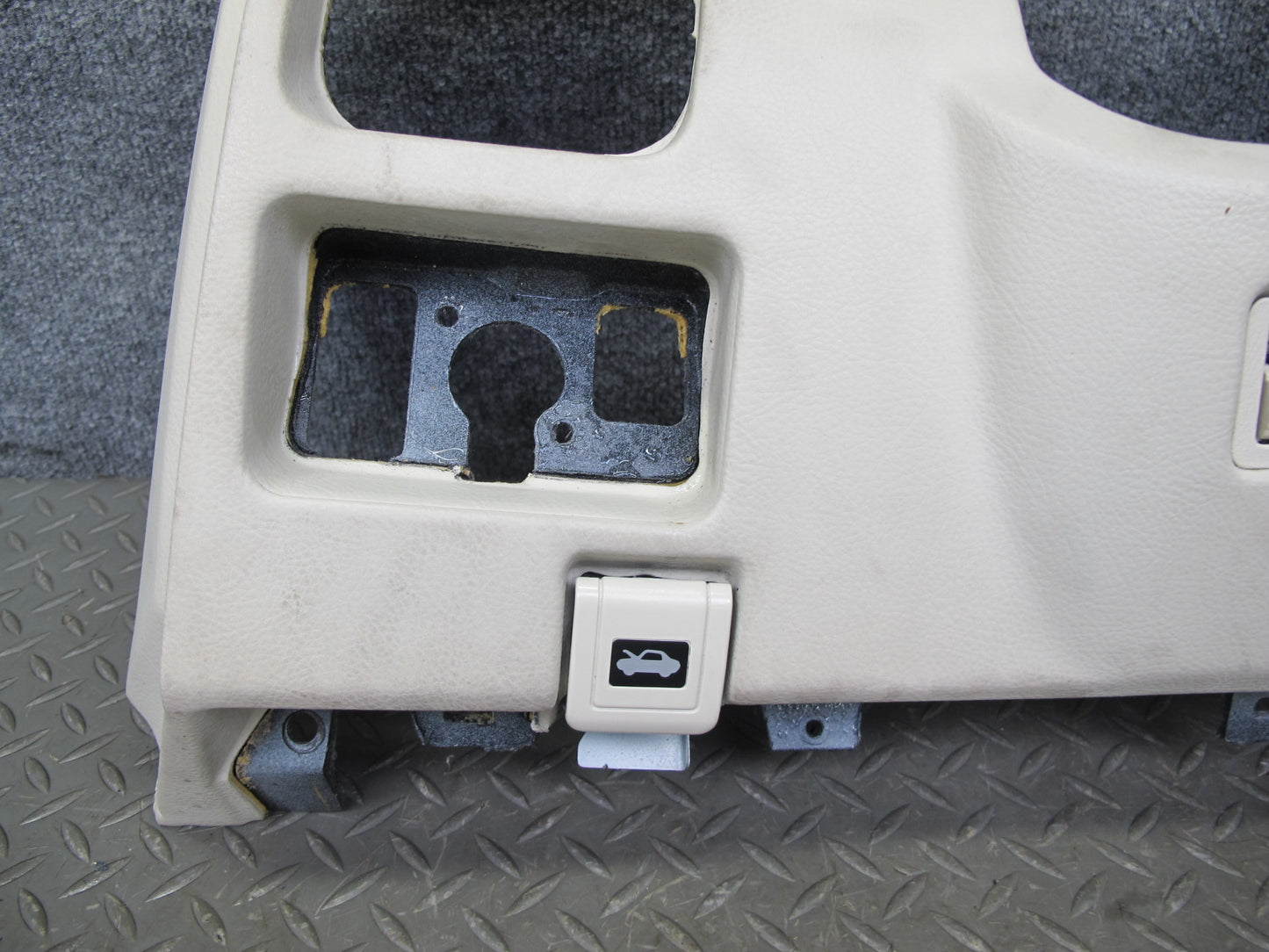 01-03 Lexus LS430 UCF30L Dash Front Left Lower Knee Trim Cover Panel Ecru OEM