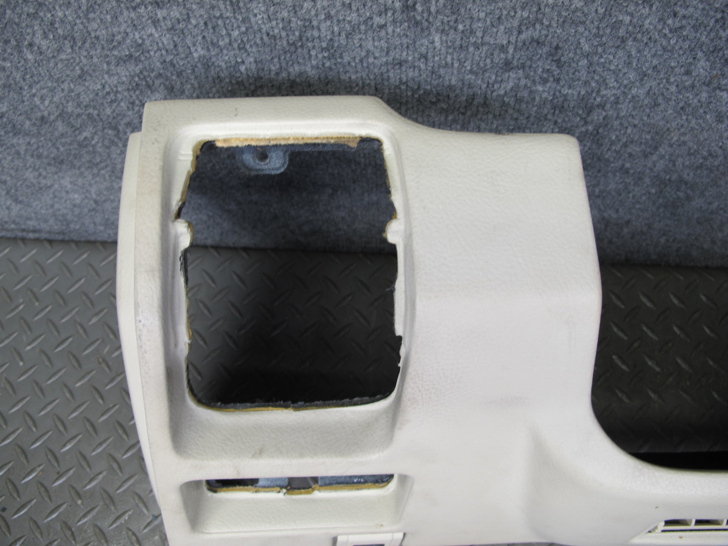 01-03 Lexus LS430 UCF30L Dash Front Left Lower Knee Trim Cover Panel Ecru OEM