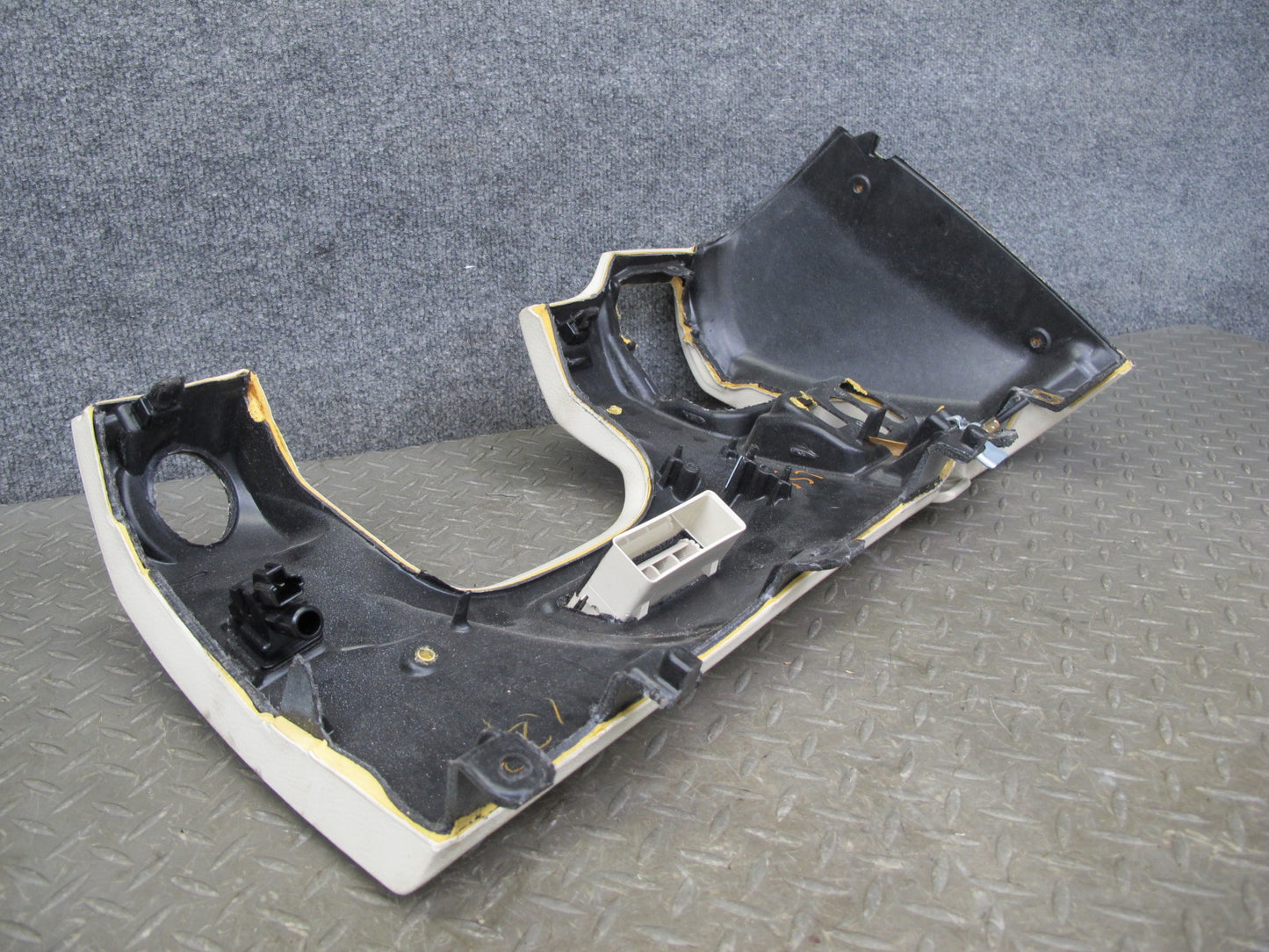 01-03 Lexus LS430 UCF30L Dash Front Left Lower Knee Trim Cover Panel Ecru OEM