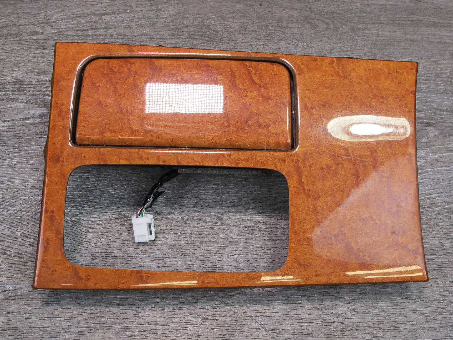 01-03 Lexus LS430 UCF30L Set of 4 Dash Center Console Woodgrain Trim Cover OEM