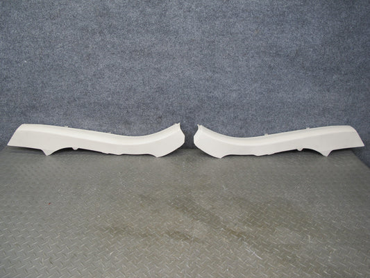 01-06 Lexus LS430 UCF30L Set of 2 Rear Quarter Lower Pillar Trim Panel Ecru OEM