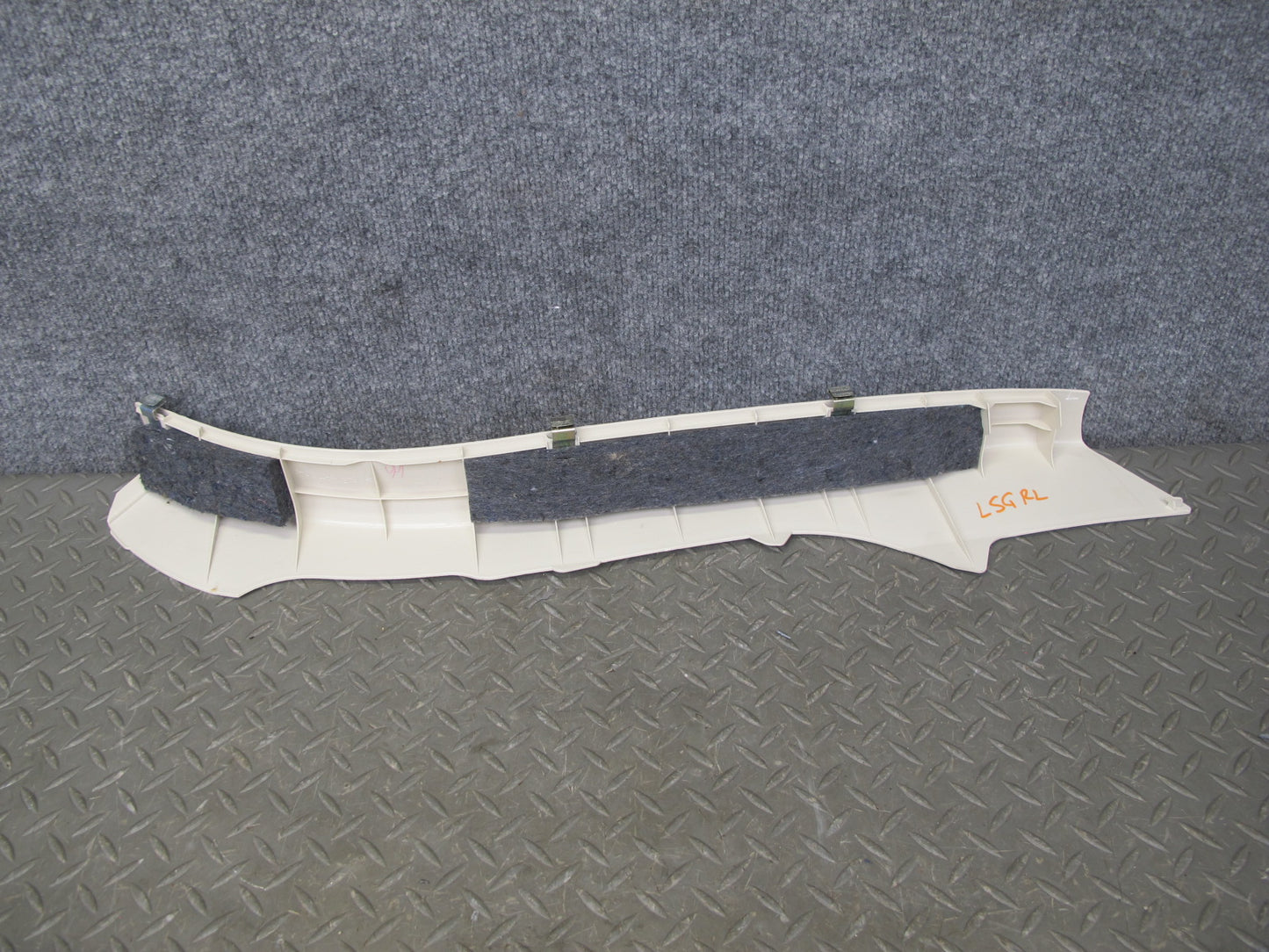 01-06 Lexus LS430 UCF30L Set of 2 Rear Quarter Lower Pillar Trim Panel Ecru OEM