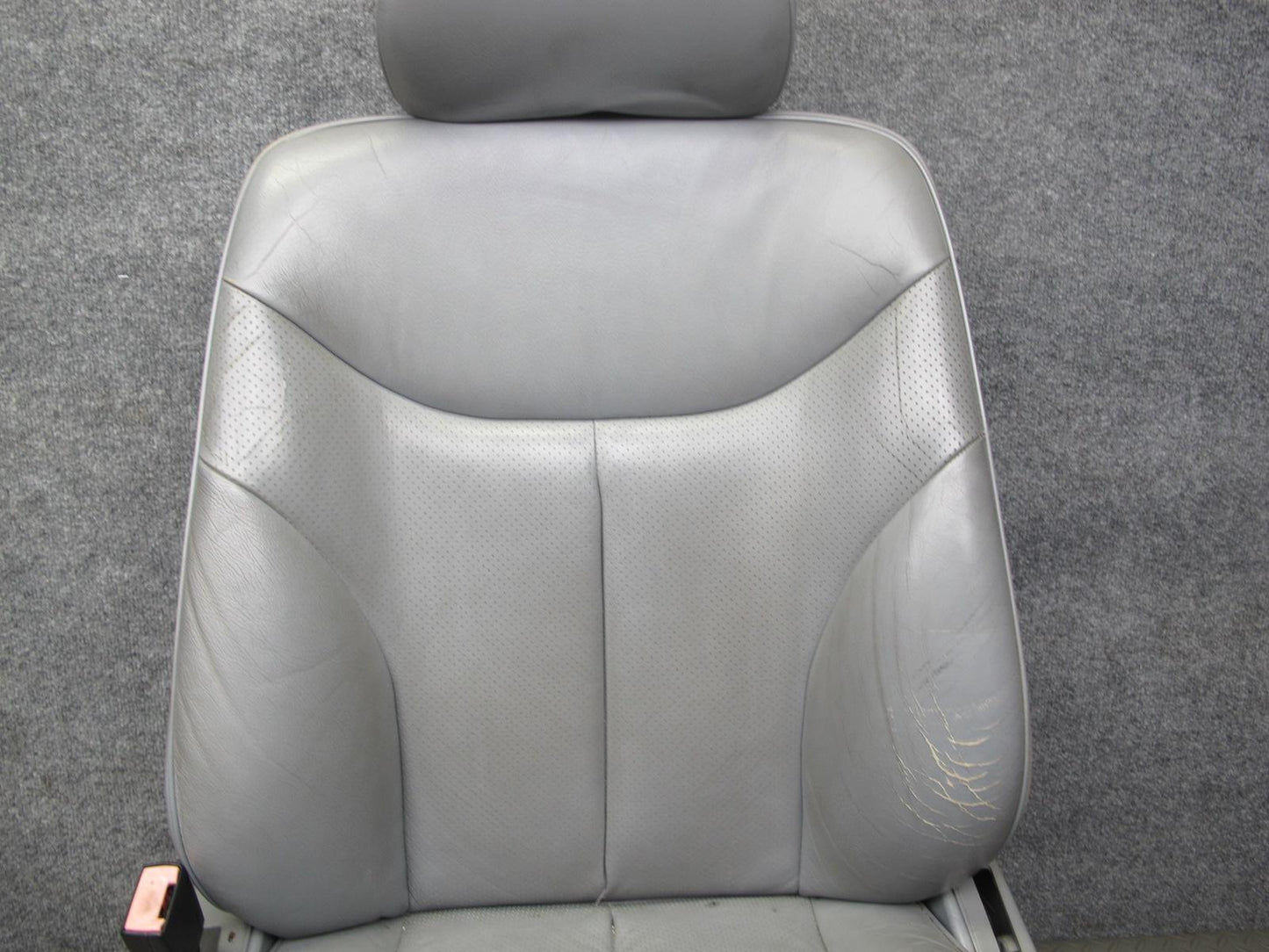 94-99 Mercedes W140 S-class Front & Rear Left & Right Leather Seat Set Gray OEM