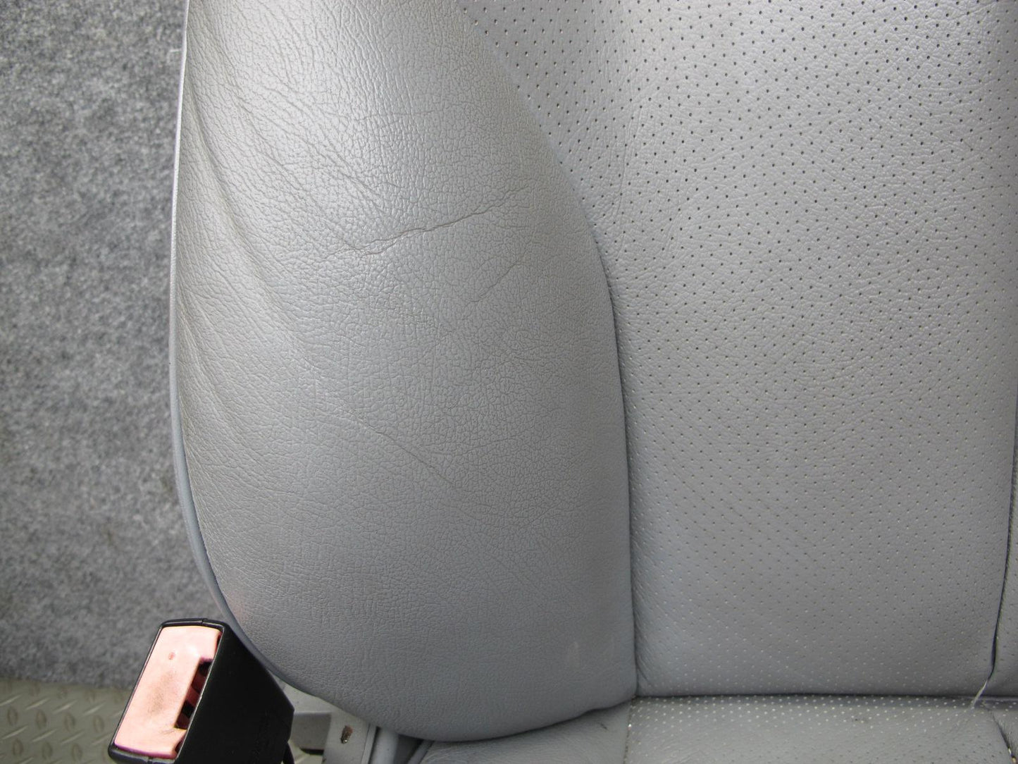 94-99 Mercedes W140 S-class Front & Rear Left & Right Leather Seat Set Gray OEM