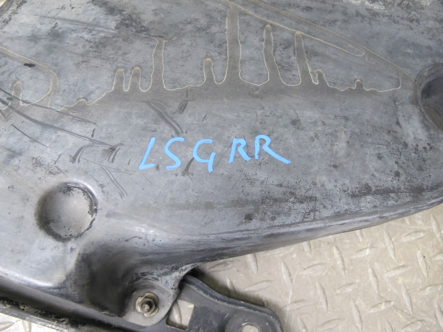 01-06 Lexus LS430 UCF30L Set of 2 Rear Differential Shield Trim Panel OEM