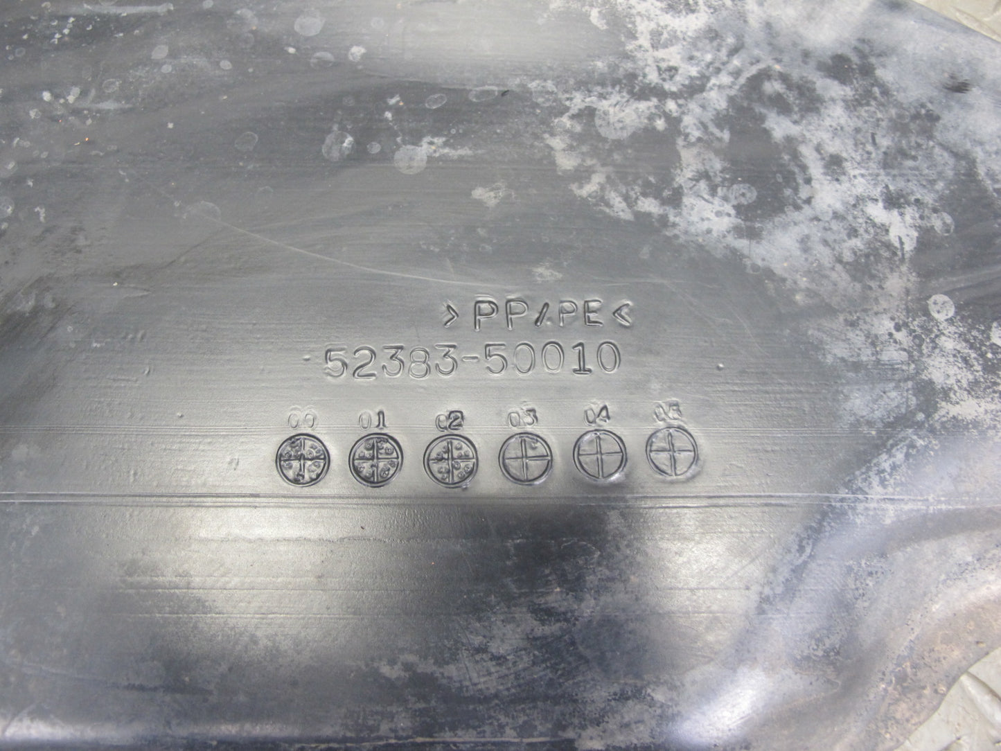 01-06 Lexus LS430 UCF30L Set of 2 Rear Differential Shield Trim Panel OEM