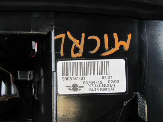 11-16 Mini Cooper R60 Countryman Set of 2 Rear Left & Right Tail Light Lamp OEM