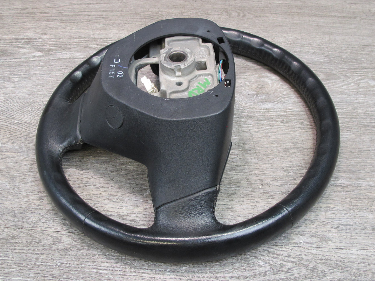 04-08 Mazda RX8 M/T Manual Transmission Black Leather Steering w Controls OEM