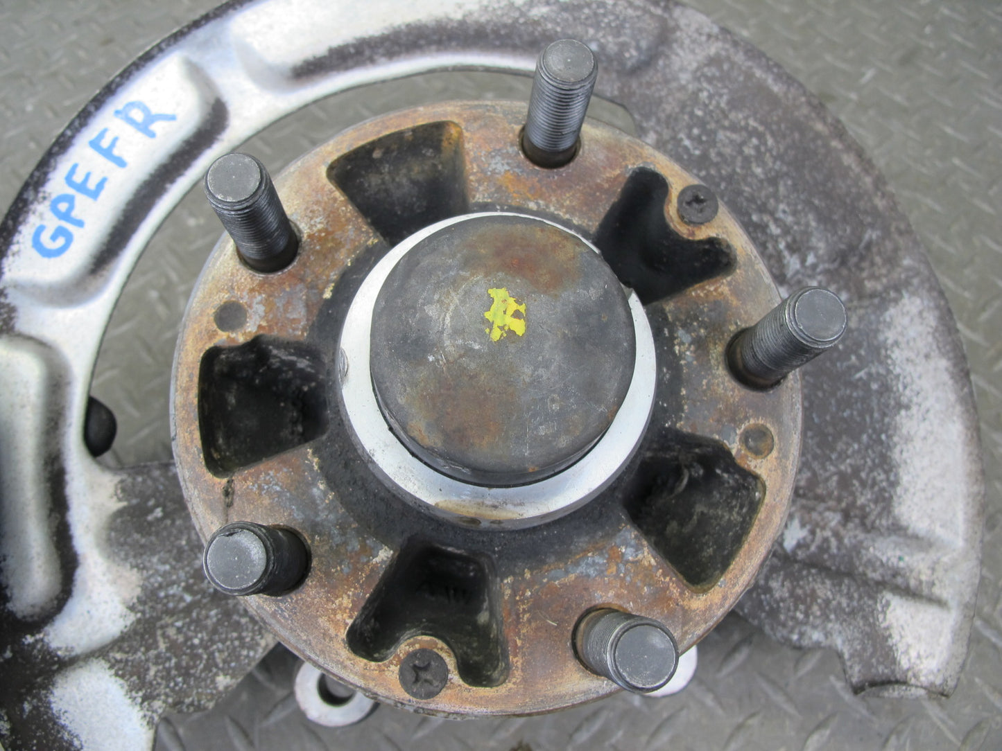1983-1985 Porsche 928 S Front Right Pass Side Spindle Knuckle Wheel Hub Bearing