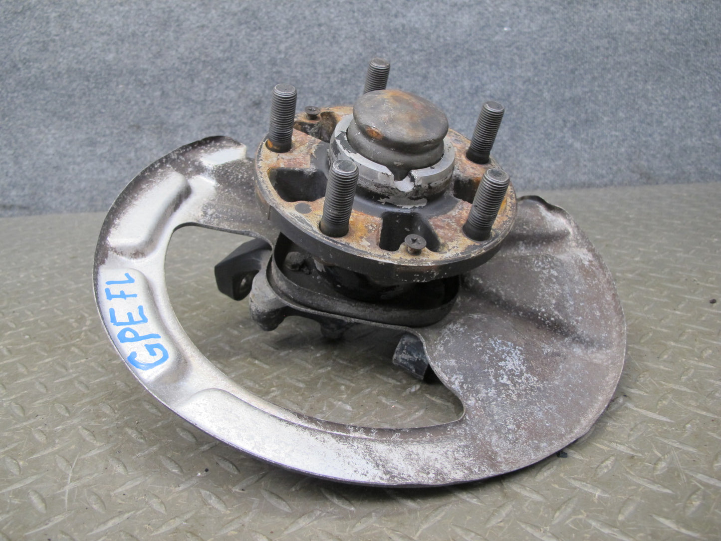 1983-1985 Porsche 928 S Front Left Driver Side Spindle Knuckle Wheel Hub Bearing