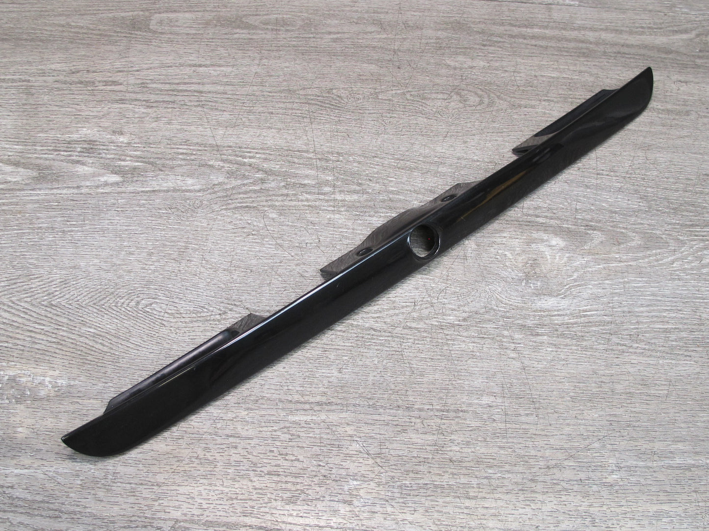 94-99 BMW E36 Convertible Rear Trunk Lid License Plate Finisher Trim Molding OEM