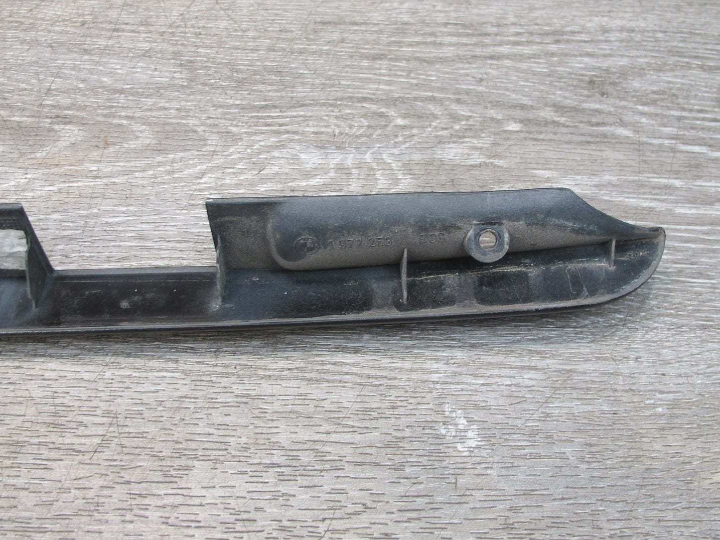 94-99 BMW E36 Convertible Rear Trunk Lid License Plate Finisher Trim Molding OEM