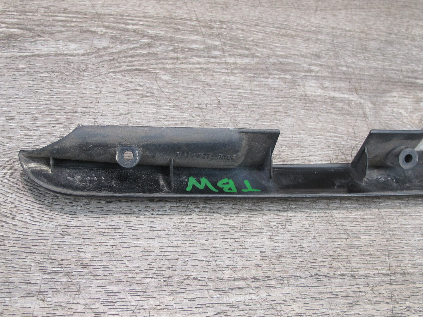 94-99 BMW E36 Convertible Rear Trunk Lid License Plate Finisher Trim Molding OEM
