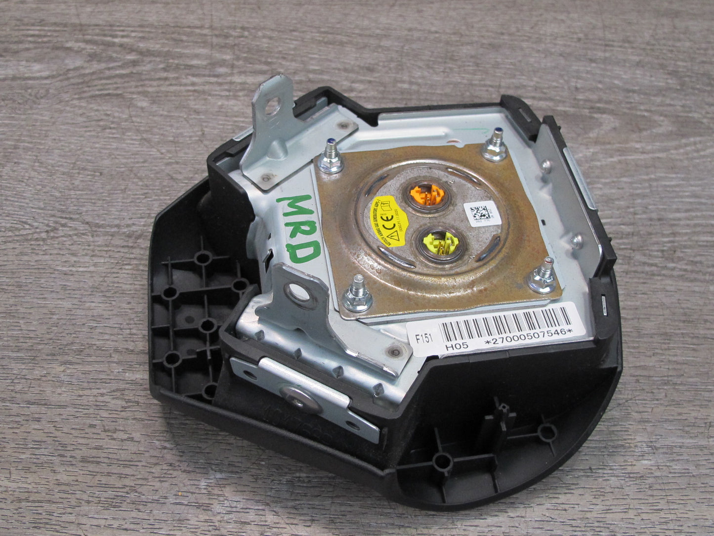 04-08 MAZDA RX8 FRONT LEFT DRIVER SIDE STEERING WHEEL SRS AIRBAG OEM