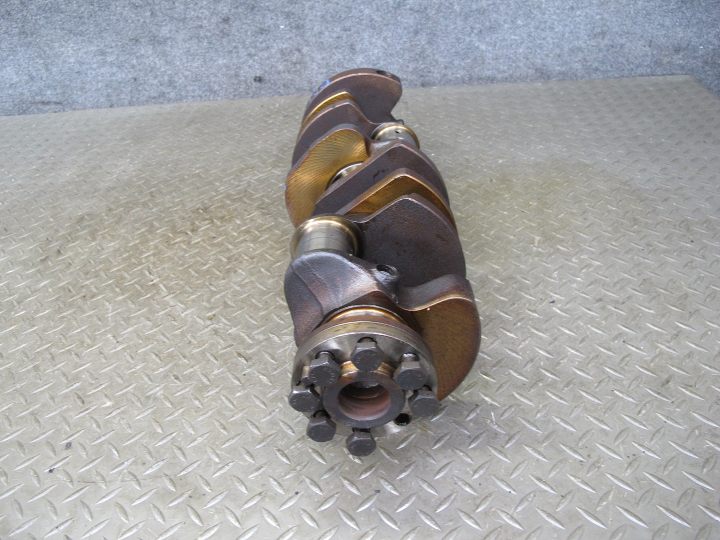 86-91 Mercedes W126 C126 560SEC 560SEL 5.5 M117 Engine Crankshaft 1170312701 OEM