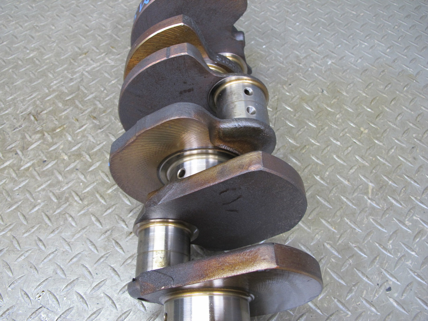 86-91 Mercedes W126 C126 560SEC 560SEL 5.5 M117 Engine Crankshaft 1170312701 OEM