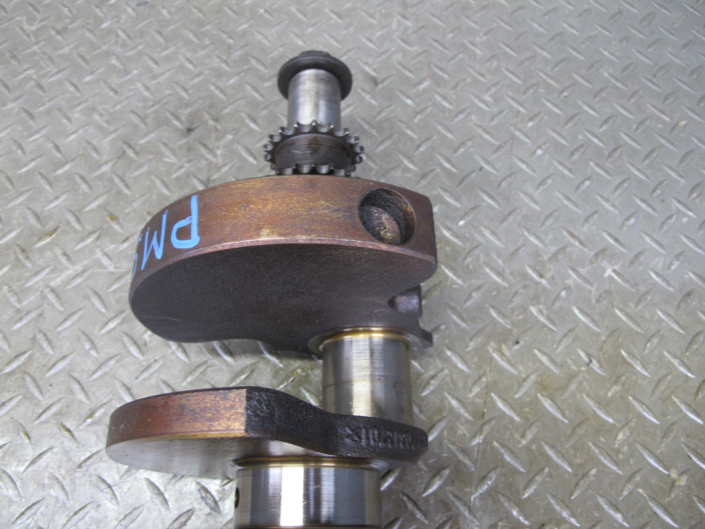 86-91 Mercedes W126 C126 560SEC 560SEL 5.5 M117 Engine Crankshaft 1170312701 OEM