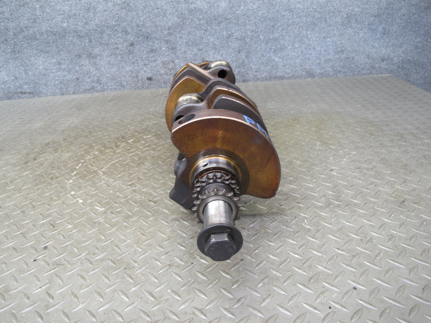 86-91 Mercedes W126 C126 560SEC 560SEL 5.5 M117 Engine Crankshaft 1170312701 OEM