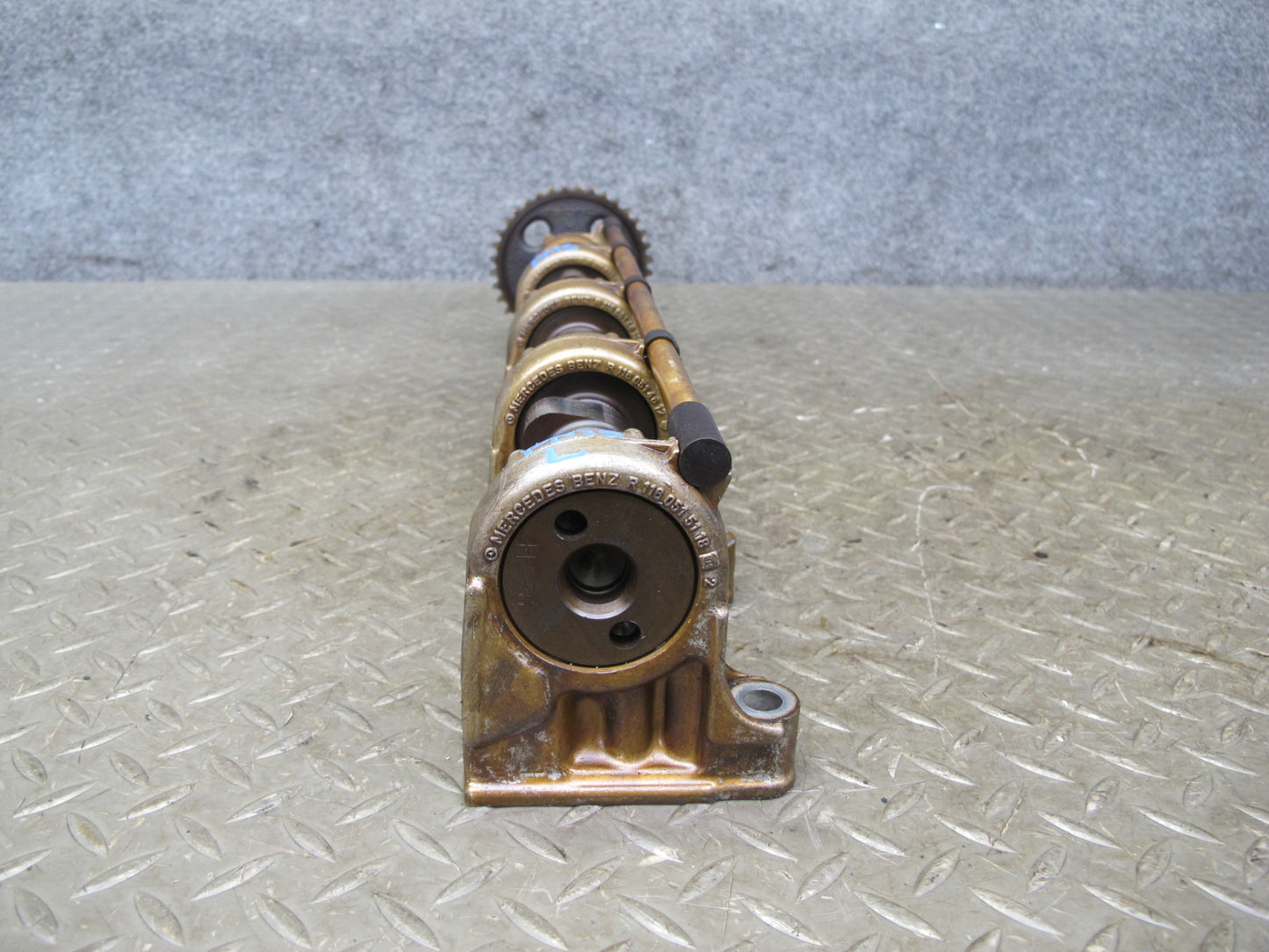 86-91 Mercedes W126 M117 Engine Left Camshaft Assembly OEM