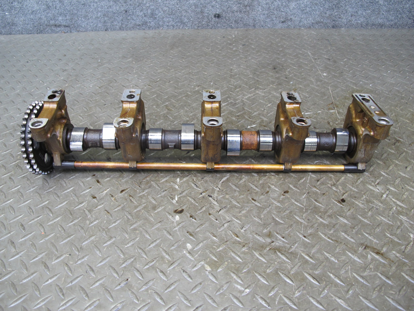 86-91 Mercedes W126 M117 Engine Left Camshaft Assembly OEM
